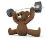 Body building Teddy	