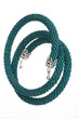 Bracelet from hand-worked beads