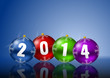 2014 new years vector illustration