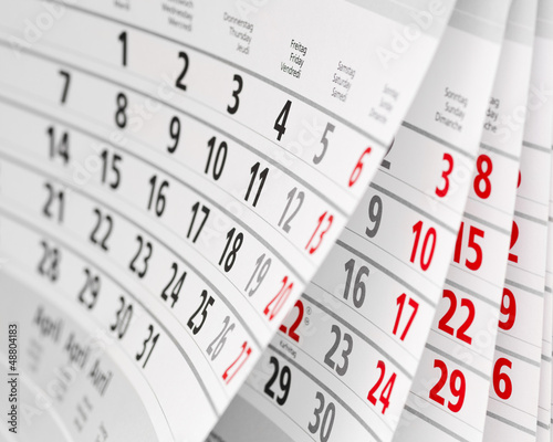Photo: Kalender Kalender