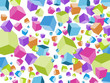 cubes 3d fond concept