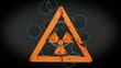Animated Radioactive sign