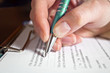 Pen in hand