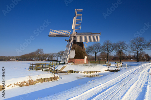 Photo: Winter windmill Winter windmill