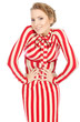 red white
