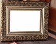 Photo: Ornate gold frame Ornate gold frame