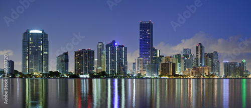 Photo: Miami Skyline. Miami Skyline.