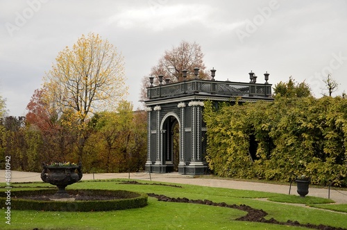 Photo: Garden Gate in Schönbrunn Palace: Vienna, Austria Garden Gate in Schönbrunn Palace: Vienna, Austria