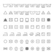 Vector: Laundry symbols Laundry symbols