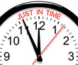 Clock. Just in time