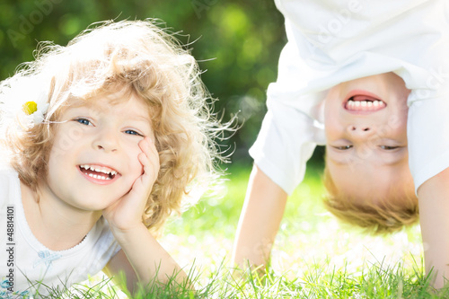 Photo: Happy children playing Happy children playing