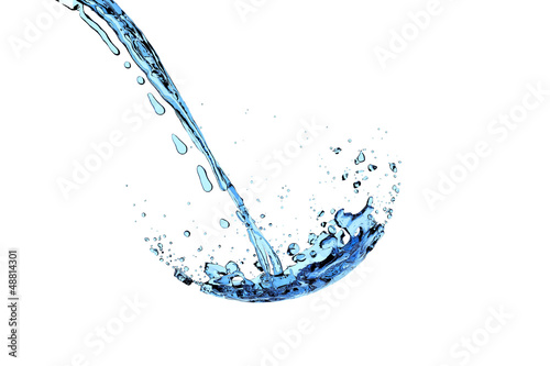 Illustration: water splash water splash