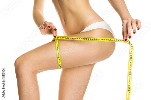 Photo: Sexy girl figure measures Sexy girl figure measures