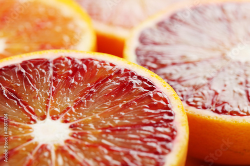 Photo: Blood orange close up Blood orange close up