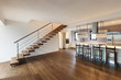 Photo: interior, modern loft, view of the kitchen interior, modern loft, view of the kitchen