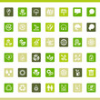 Vector: Collection eco web icons. Collection eco web icons.