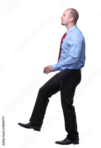 Photo: walking businessman walking businessman