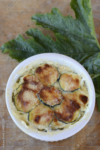Photo: gratin de courgettes gratin de courgettes