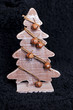 sapin de Noël en bois