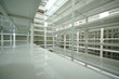 Empty warehouse, storage  racks
