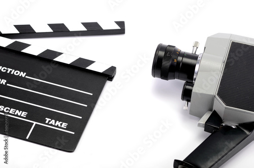 Photo: Film industry and film production concept Film industry and film production concept