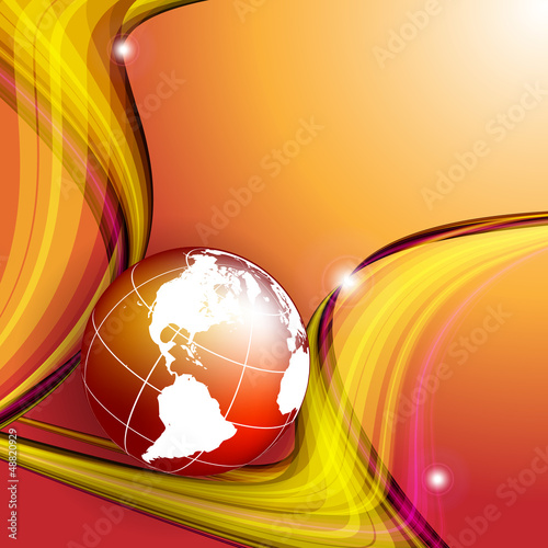Vector: vector wavy lines with copy space. eps10 vector wavy lines with copy space. eps10