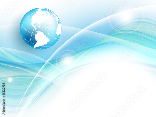 Vector: vector wavy lines with copy space. eps10 vector wavy lines with copy space. eps10
