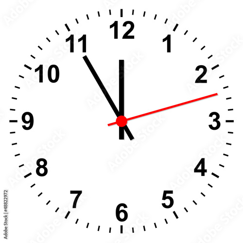 Vector: Uhr simpel Uhr simpel