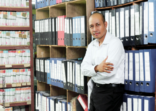 Photo: Man At The Workplace Man At The Workplace