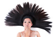 scatter hair
