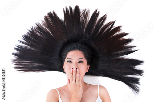 Photo: scatter hair scatter hair