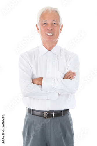 Photo: Senior adult Asian Chinese businessman Senior adult Asian Chinese businessman