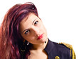 girl with long red hair