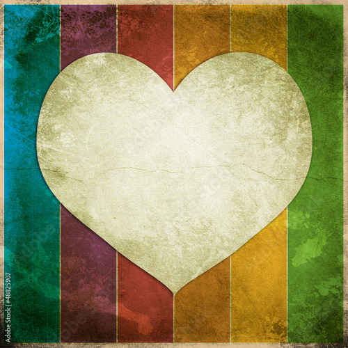 Illustration: Amour grunge et rétro Amour grunge et rétro