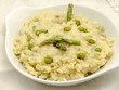 Risotto con esparragos verdes
