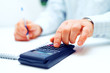 Image of businessman working