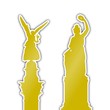 Illustration: friedensengel und bavaria münchen II friedensengel und bavaria münchen II