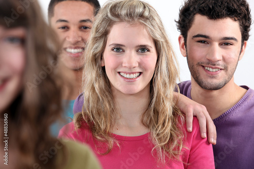 Photo: Group of young adults Group of young adults