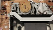 Old  videorecorder 1. Working details large