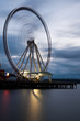 Seattle's Great Wheel, a ferris wheel on the waterfront.