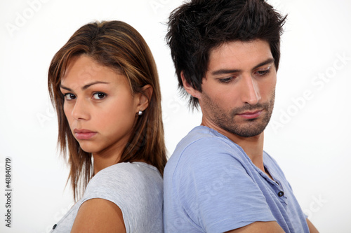 Photo: Sad couple Sad couple
