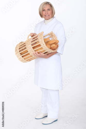 Photo: portrait of a baker portrait of a baker