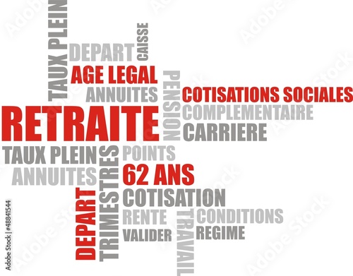Illustration: fond retraite fond retraite
