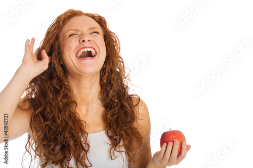 Photo: Laughing woman Laughing woman