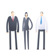 team of young business people