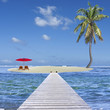 îlot de sable blanc