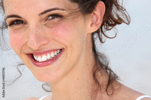 Photo: Woman laughing Woman laughing