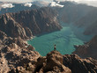 man on the edge of a canyon