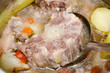 Coda di manzo bollito