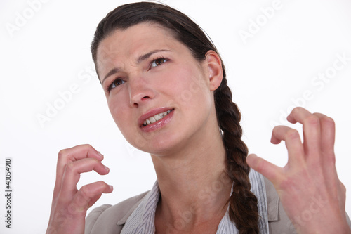 Photo: woman cracking up woman cracking up